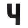 Números e Letras Residenciais / Comerciais Preto 3D 19cm:4 - 1