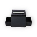 Ver imagem 1 de Dispenser P/guardanapo Interf (c/ Porta Sache) Preto - Nobre