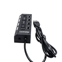 Ver imagem 4 de Hub Usb 2.0 - 4 Portas - 480 Mbps - Cabo 1.0m - Hayom Cb1118