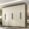 Guarda Roupa Casal 6 Portas 6 Gavetas 100% MDF Fênix Sallêto Móveis - 1