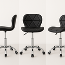 Ver imagem 5 de Cadeira de Escritório Versa Secretária Giratória Preto