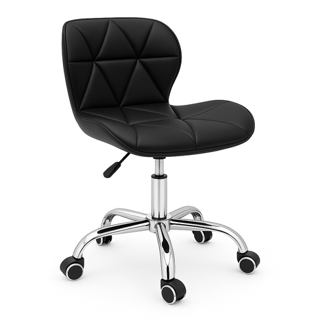 Cadeira de Escritório Versa Secretária Giratória Preto