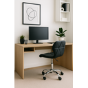 Ver imagem 3 de Cadeira de Escritório Versa Secretária Giratória Preto