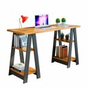 Ver imagem 2 de Escrivaninha Mesa Escritório Cavalete 136,5cm Vigor