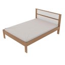 Ver imagem 3 de CamaCasal Para Colchão 138 X 188 Cm Cr35009 Amendoa/Branca