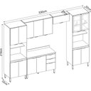 Ver imagem 4 de Cozinha Completa 5 Peças 15 Portas 2 Gavetas Firenze