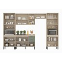 Ver imagem 7 de Cozinha Completa 5 Peças 15 Portas 2 Gavetas Firenze