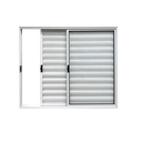 Ver imagem 4 de Veneziana 3 Folhas Aluminio Branco 1,00x1,20 Linha 18 Modular