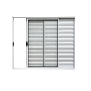 Ver imagem 3 de Veneziana 3 Folhas Aluminio Branco 1,00x1,20 Linha 18 Modular