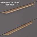 Ver imagem 7 de Cozinha Compacta Modulada para Área Goumet Divina Marrom/Cinamomo/Titânio