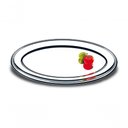 Ver imagem 1 de Travessa Oval para Buffet Arienzo Ø 68 X 43 Cm Travessa Oval para Buffet Arienzo Ø 68 X 43 Cm