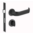 Ver imagem 1 de Fechadura Imab Duna Preto Fosco Máquina 40mm Externa