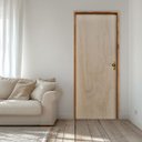 Ver imagem 1 de Porta Lisa Mescla 210x70 Batente 09 CM Fechadura Externa Taco de Golf Lado Esquerdo Rodam