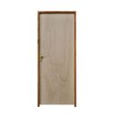 Ver imagem 2 de Porta Lisa Mescla 210x70 Batente 09 cm Fechadura Interna Taco de Golf Rodam Abertura Direita Marrom