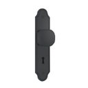 Ver imagem 4 de Porta Lisa Mescla 210x60 Batente 11 cm Fechadura Interna Rodam Abertura Direita Marrom