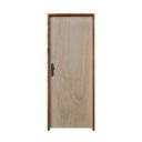 Ver imagem 2 de Porta Lisa Mescla 210x60 Batente 11 cm Fechadura Interna Rodam Abertura Direita Marrom