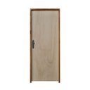 Ver imagem 2 de Porta Lisa Mescla 210x70 Batente 11 cm Fechadura Interna Rodam Abertura Direita Marrom