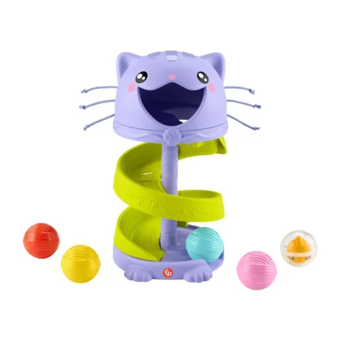 Fisher-price Infant Gatinho Bolinhas Rolando