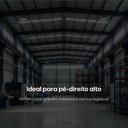 Ver imagem 4 de Luminária High Bay LED 200W 6500k Bivolt Preto Elgin para Pé Direito Elevado