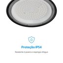 Ver imagem 6 de Luminária High Bay LED 200W 6500k Bivolt Preto Elgin para Pé Direito Elevado