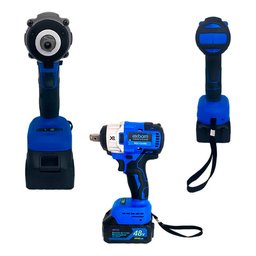 Kit Chave de Impacto 48v + Jogo Soquete 46 Peças - 8