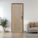 Ver imagem 1 de Porta Lisa Mescla 210x80 Batente 11 cm Fechadura Interna Rodam Abertura Esquerda Marrom