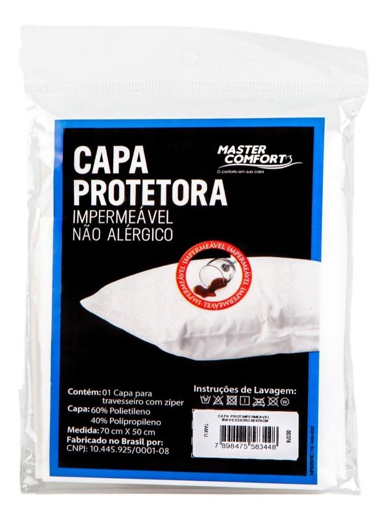 Kit Com 4 Capas De Travesseiro Impermeável Sleep Dry - 2