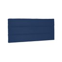 Ver imagem 1 de Painel La Italiana Cama Box Casal 140cm Suede azul Marinho