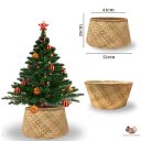 Ver imagem 2 de Pé para Árvore de Natal Cone Palha Acabamento Esconder Pé