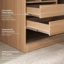 Ver imagem 7 de Guarda-Roupa 2 Portas Araçá CabeCasa MadeiraOriginals Marrom/Nogueira