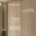 Ver imagem 6 de Guarda-Roupa 2 Portas Araçá CabeCasa MadeiraOriginals Marrom/Nogueira