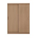Ver imagem 4 de Guarda-Roupa 2 Portas Araçá CabeCasa MadeiraOriginals Marrom/Nogueira