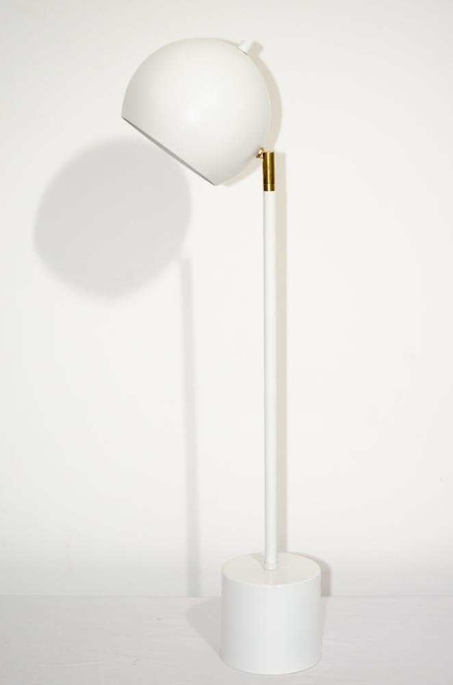 Luminária de Mesa Abajur Articulado Aniston Led Branca - 1