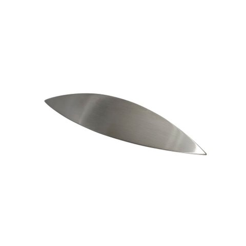 Puxador Carire Níquel Escovado 96 Mm 343 Linha Premium Torralba