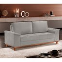 Ver imagem 1 de Sofá Ravena Linho 03 Lugares D28 Meu Sofá Online