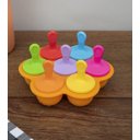 Ver imagem 2 de Forma para 7 Picolés de Silicone