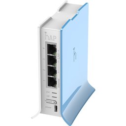 Ponto de Acesso Mikrotik RB941-2ND-TC 2.4 GHZ - Branco/Celeste - 5