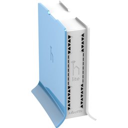 Ponto de Acesso Mikrotik RB941-2ND-TC 2.4 GHZ - Branco/Celeste - 2