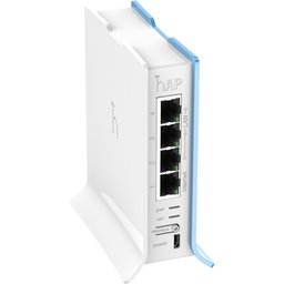 Ponto de Acesso Mikrotik RB941-2ND-TC 2.4 GHZ - Branco/Celeste - 1