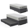 Cama Box com Colchão de Molas Ensacadas Ortobom One Face Plenno Superpocket + Auxiliar de Molas - 1