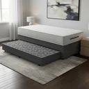 Ver imagem 5 de Cama Box com Colchão de Molas Ensacadas Ortobom One Face Plenno Superpocket + Auxiliar de Molas