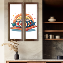Ver imagem 2 de Quadro Decorativo para Cozinha Área Goumet Comida Copa Temperos Frutas 60cm