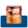 Tinta Acrílica Maza Ultra Azul Profundo 3,6l Fosco Standard - 2