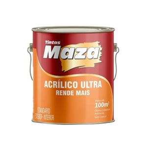 Tinta Acrílica Maza Ultra Azul Profundo 3,6l Fosco Standard