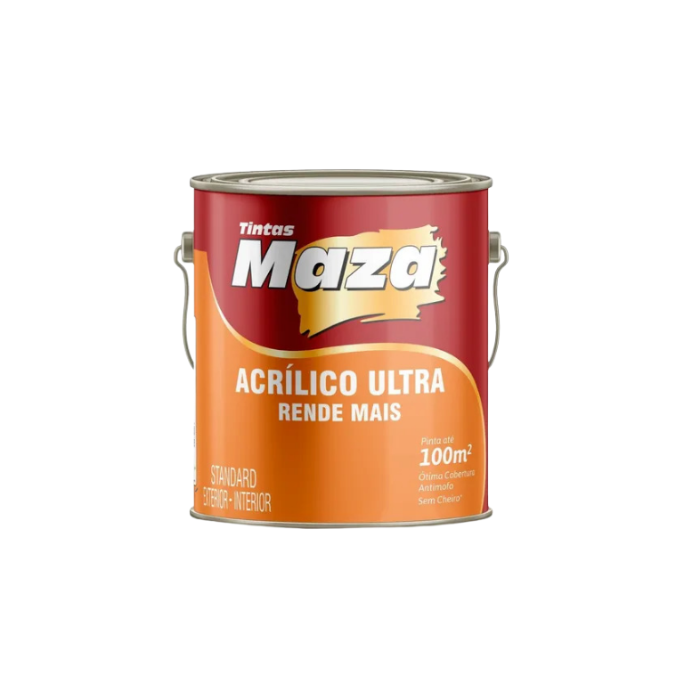 Tinta Acrílica Maza Ultra Azul Profundo 3,6l Fosco Standard