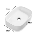 Ver imagem 5 de Cuba Retangular de Bancada Banheiro Louça com Valvula 55x39 Mx202 Cor:branco