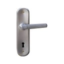 Ver imagem 4 de Kit Porta de Madeira 210x72cm Batente 9cm Fechadura Alavanca Rodam Abertura Direita