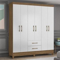 Guarda-roupa Panamá 6 Portas Moval - 1