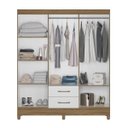 Ver imagem 3 de Guarda-roupa Panamá 6 Portas Moval