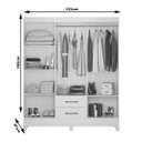 Ver imagem 4 de Guarda-roupa Panamá 6 Portas Moval